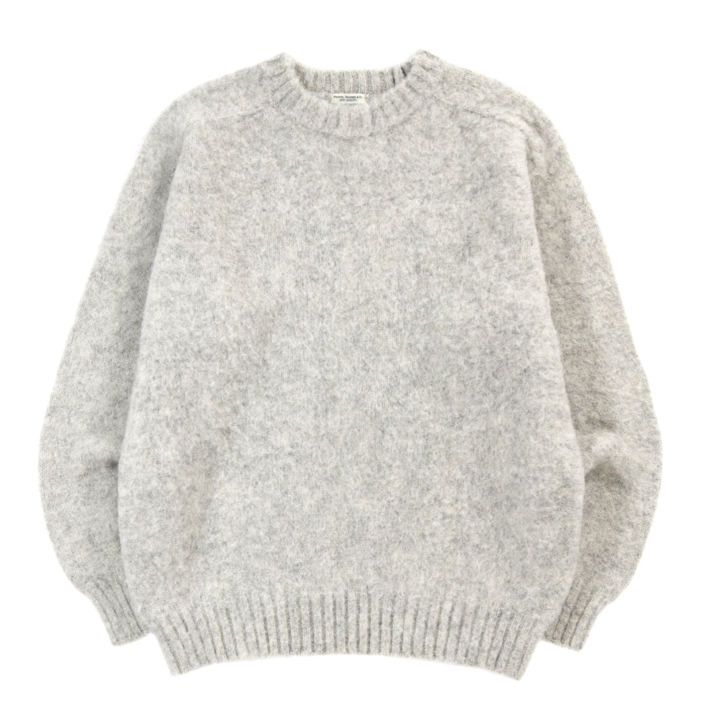 PHIGVEL MAKERS SHAGGY DOG SWEATER TOP GRAY