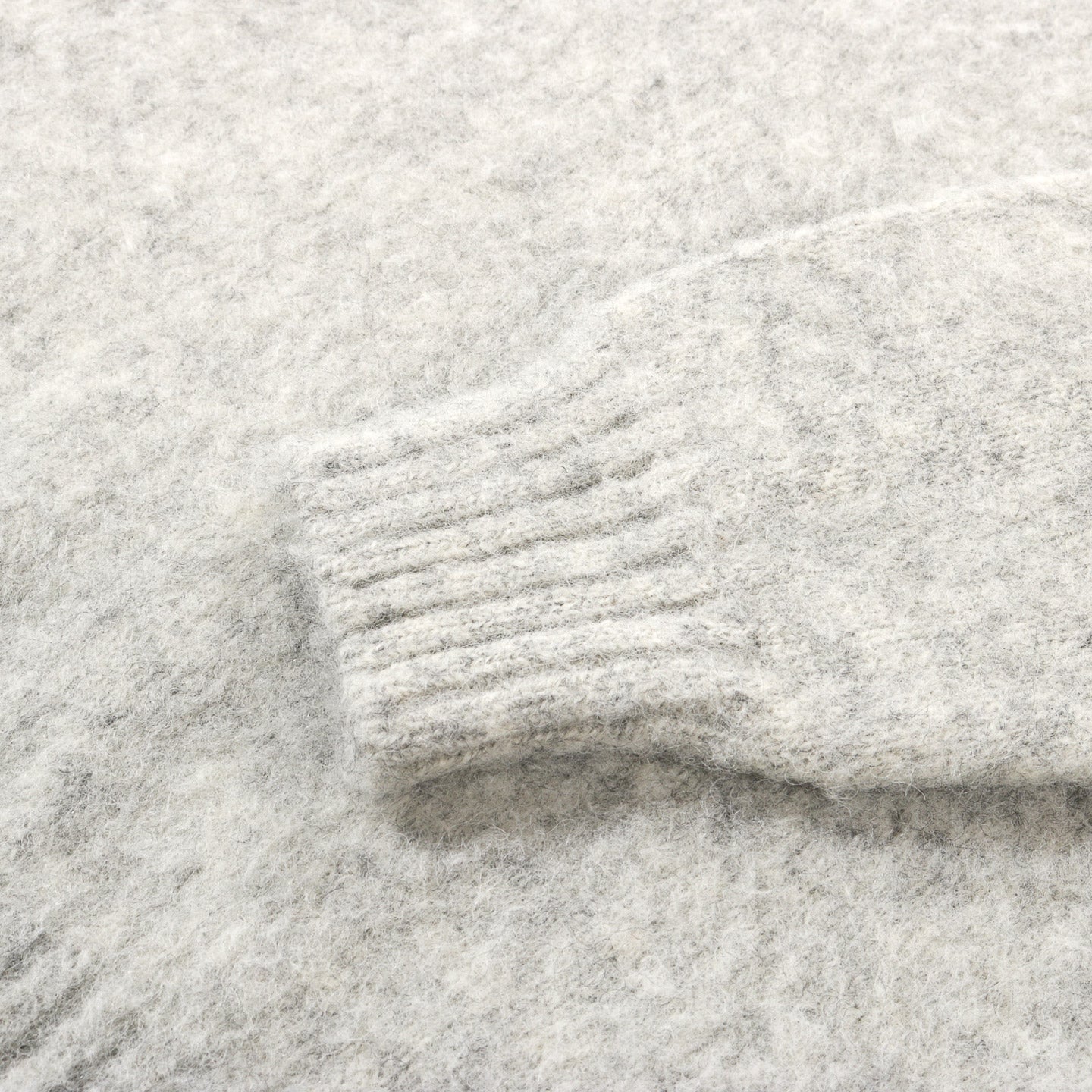 PHIGVEL MAKERS SHAGGY DOG SWEATER TOP GRAY