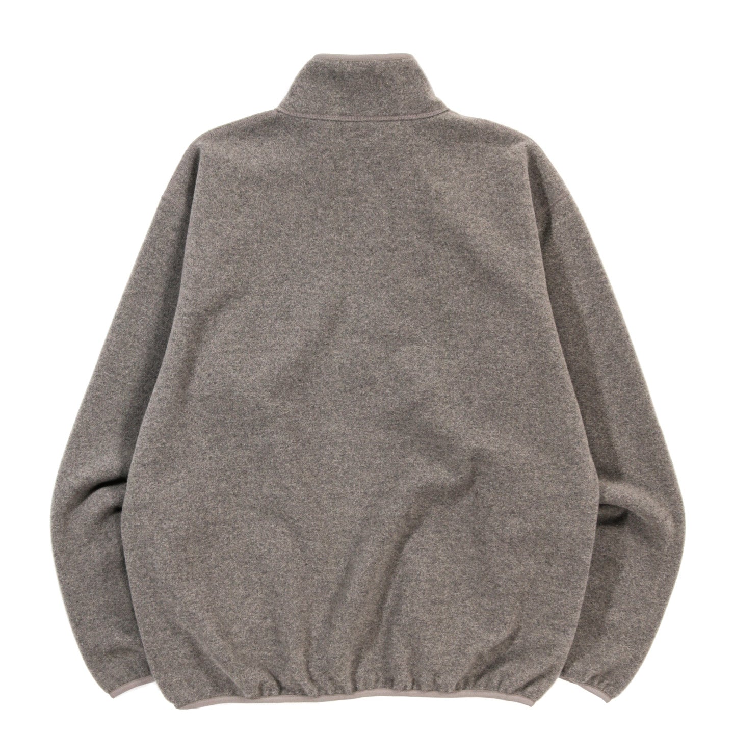 PHIGVEL MAKERS PULLOVER FLEECE JACKET BEIGE GRAY