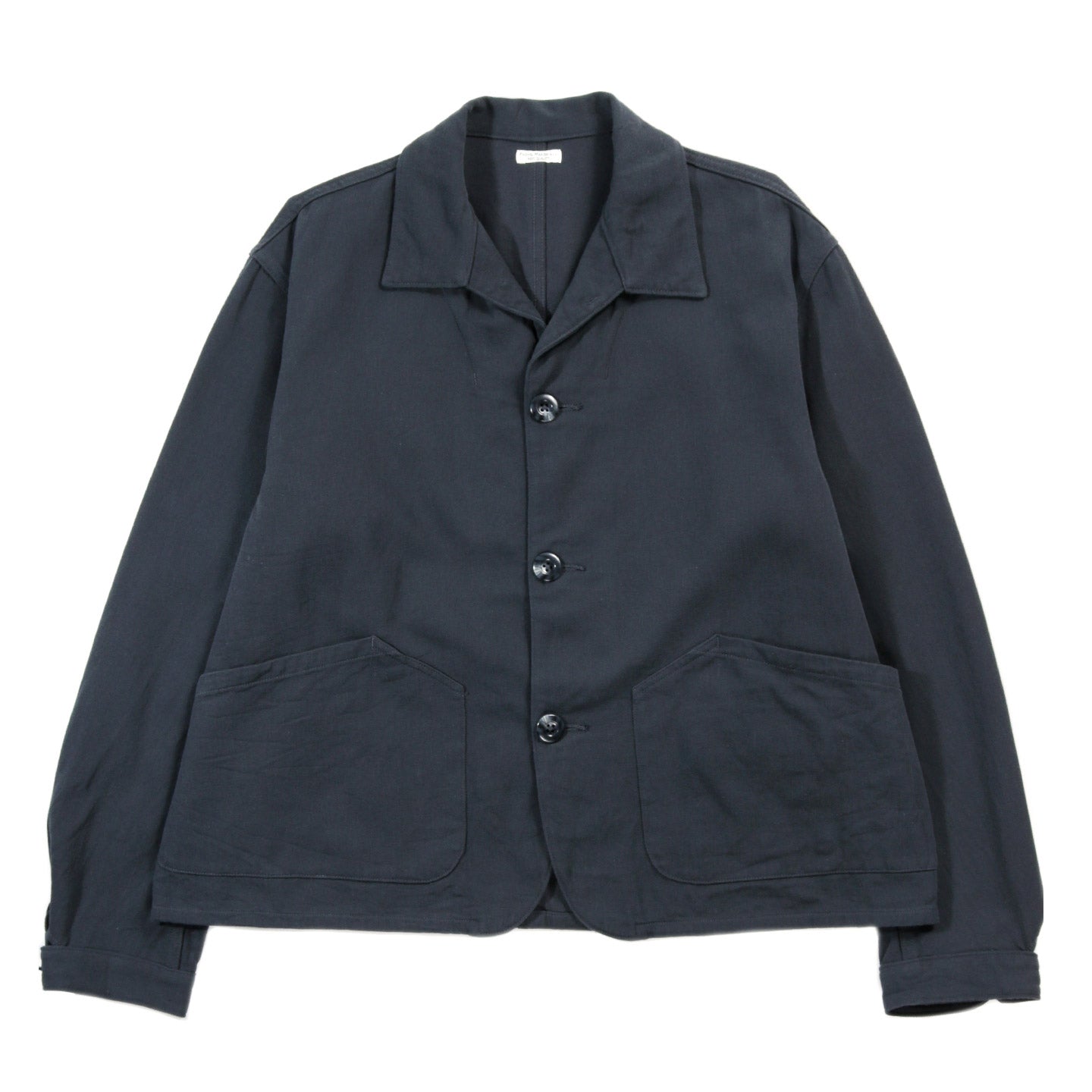 PHIGVEL MAKERS DRILL CLOTH FIELD JACKET DUST NAVY