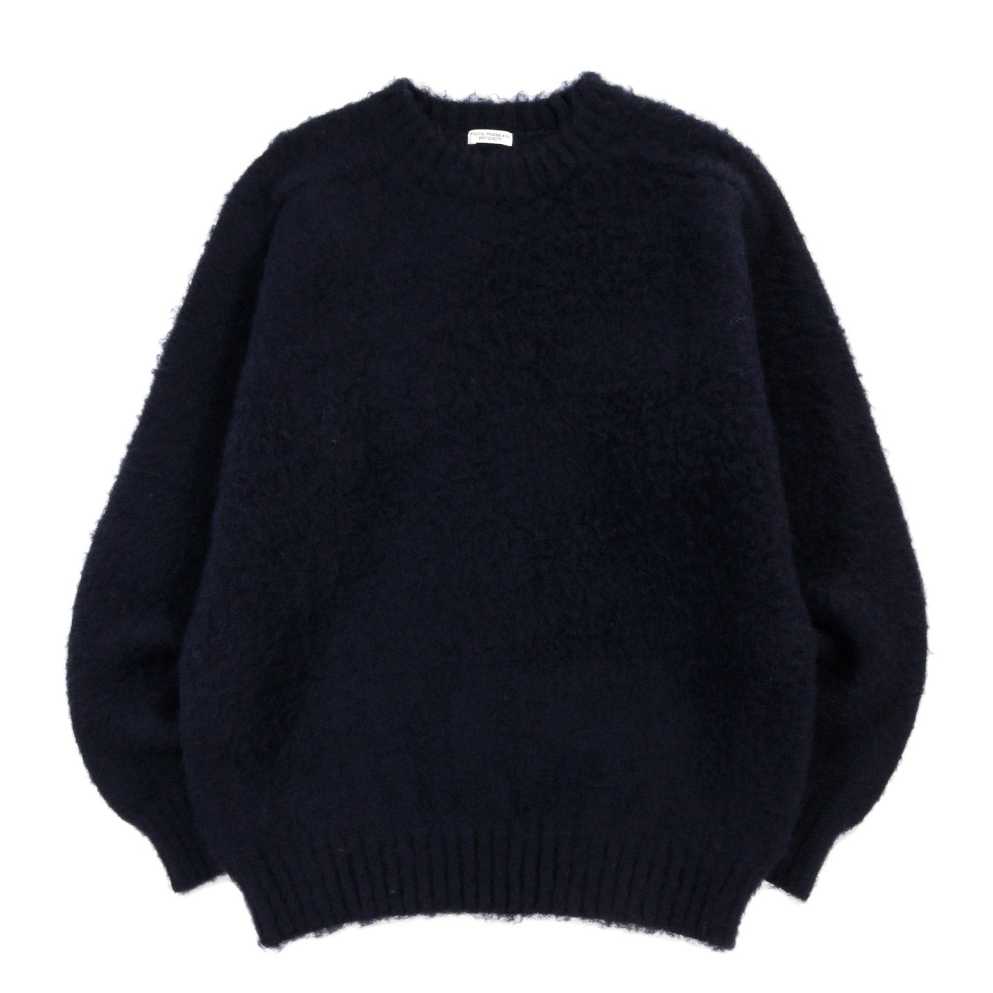 PHIGVEL MAKERS SHAGGY DOG SWEATER NAVY