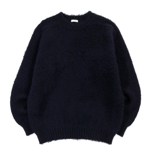 PHIGVEL MAKERS SHAGGY DOG SWEATER NAVY
