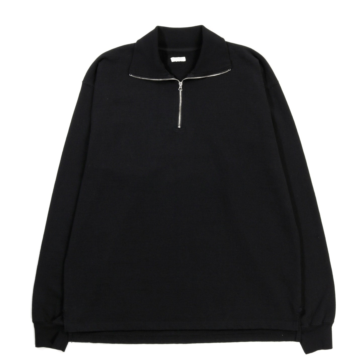 PHIGVEL MAKERS NEP HALF ZIP SPORTING TOP INK BLACK