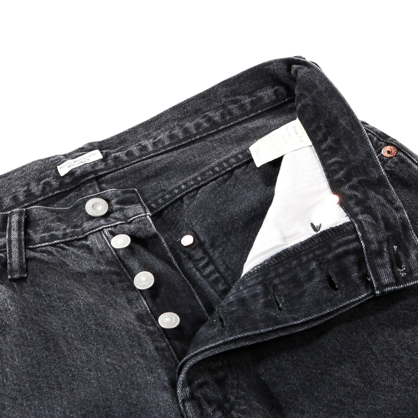 PHIGVEL MAKERS CLASSIC FADED JEANS BLACK