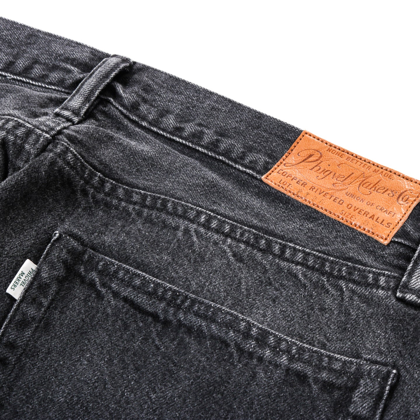 PHIGVEL MAKERS CLASSIC FADED JEANS BLACK