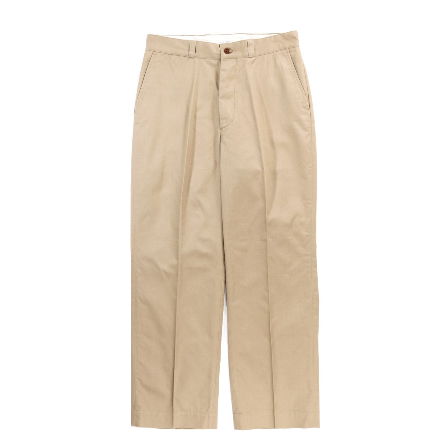 PHIGVEL MAKERS OFFICER TROUSERS (REGULAR) KHAKI BEIGE