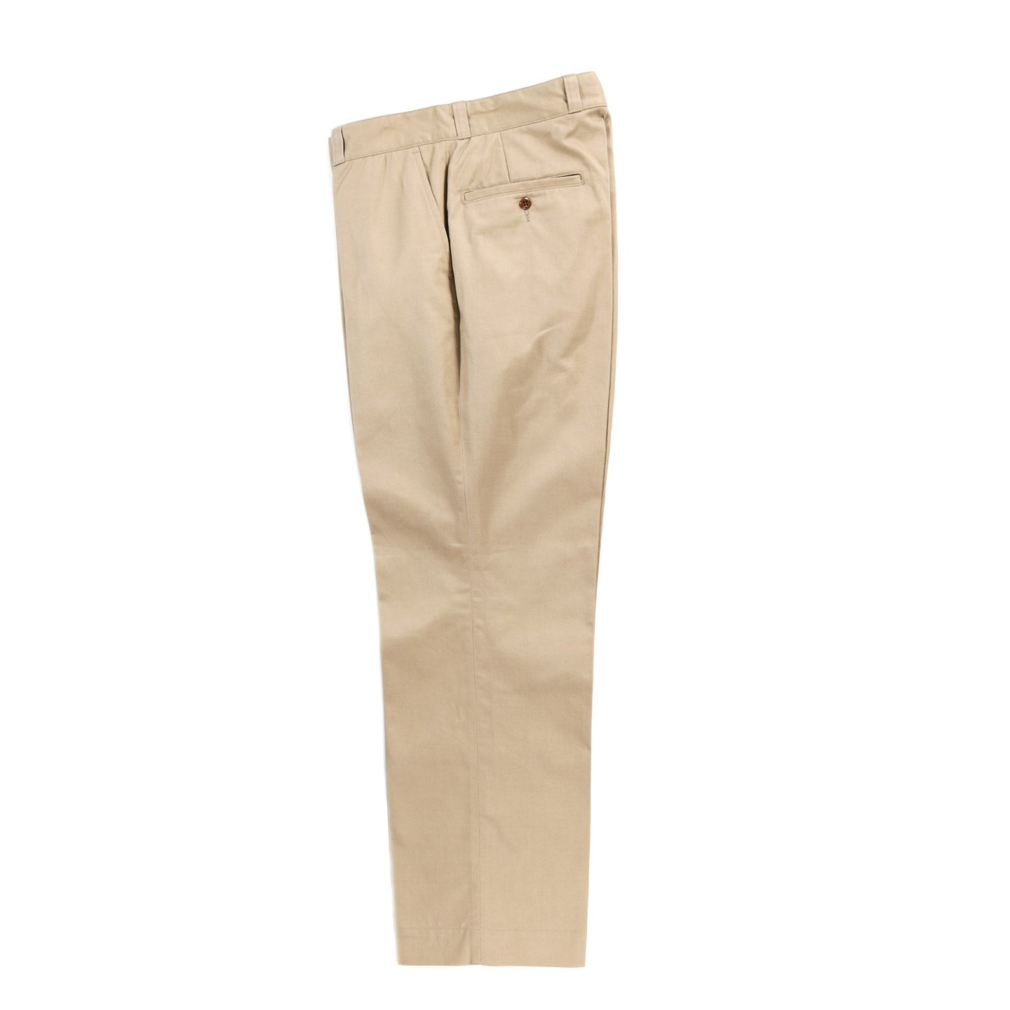 PHIGVEL MAKERS OFFICER TROUSERS (REGULAR) KHAKI BEIGE