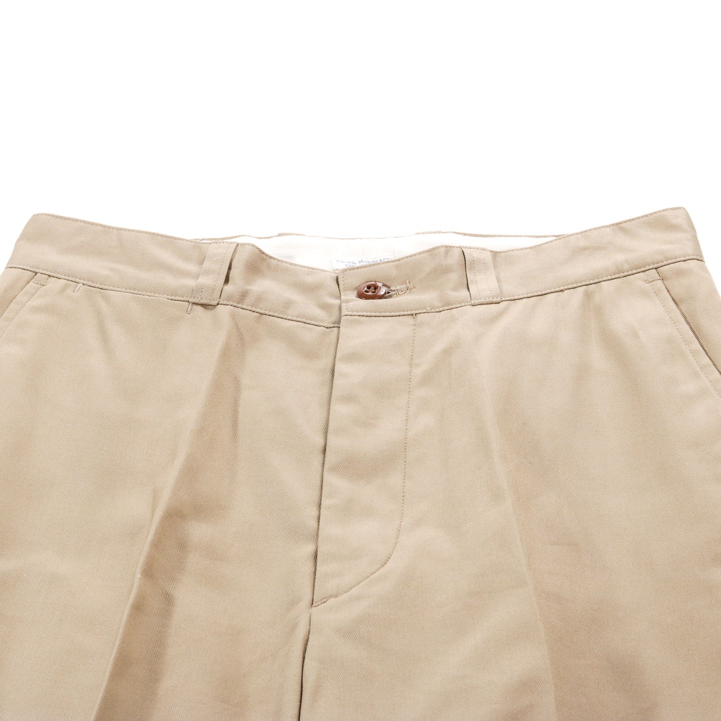 PHIGVEL MAKERS OFFICER TROUSERS (REGULAR) KHAKI BEIGE