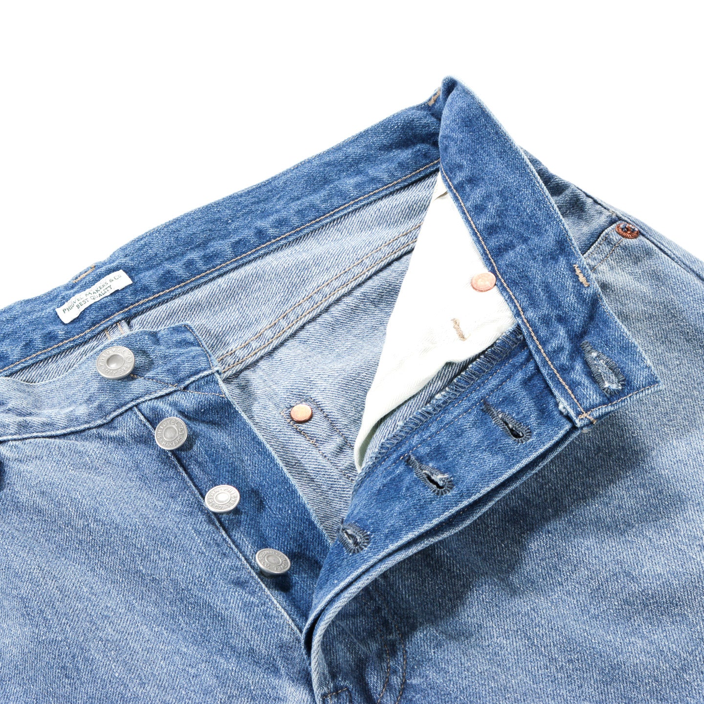 PHIGVEL MAKERS CLASSIC FADED JEANS INDIGO