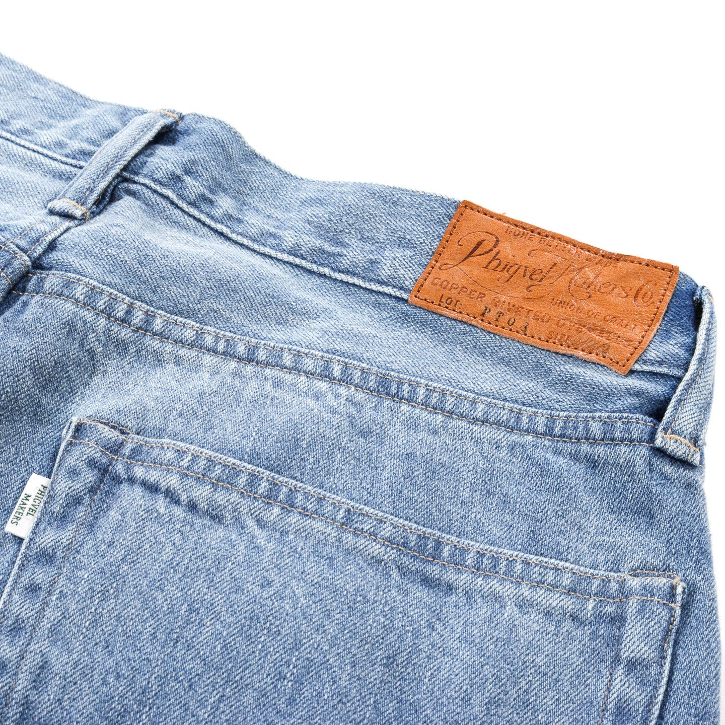 PHIGVEL MAKERS CLASSIC FADED JEANS INDIGO