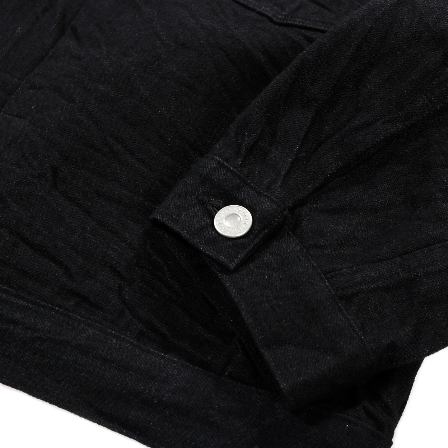PHIGVEL MAKERS CLASSIC JEAN JACKET BLACK