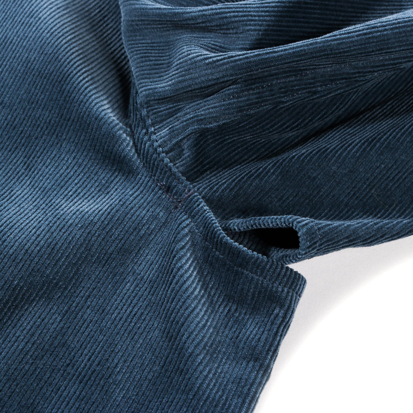 PHIGVEL MAKERS COURDUROY FIELD SHIRT JACKET CERULEAN