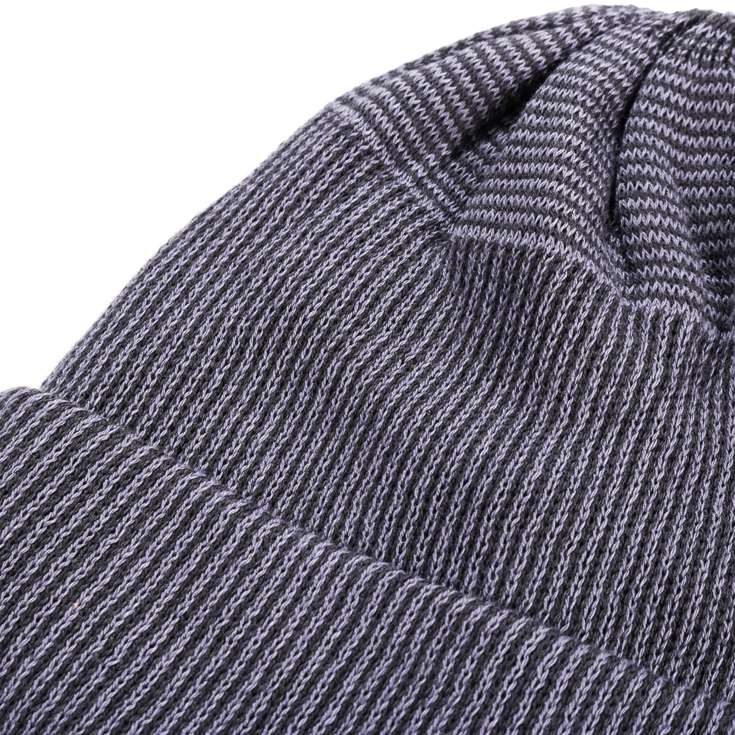 ROTOTO SUPER SOFT ACORN BEANIE FADED BLUE / CHARCOAL