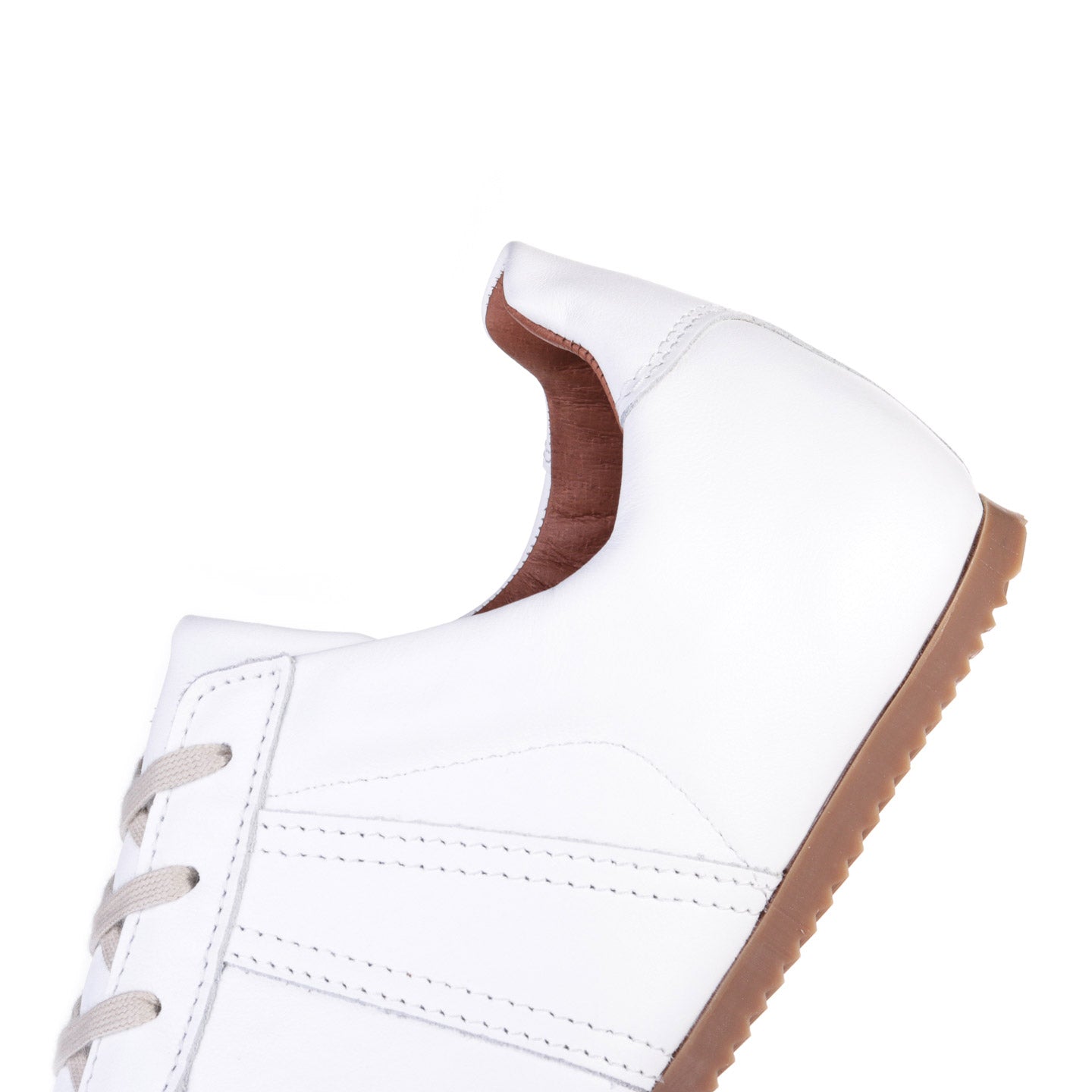 REPRODUCTION OF FOUND GERMAN MILITARY TRAINER WHITE