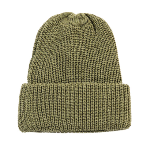 ROTOTO COZY CHUNKY BEANIE L.OLIVE