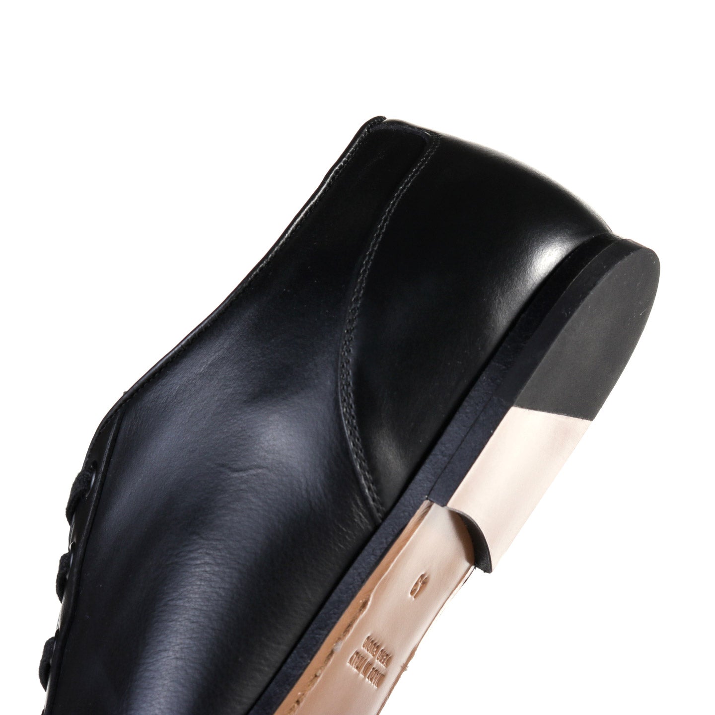 REPRODUCTION OF FOUND ITALIAN MILITARY SHOE BLACK