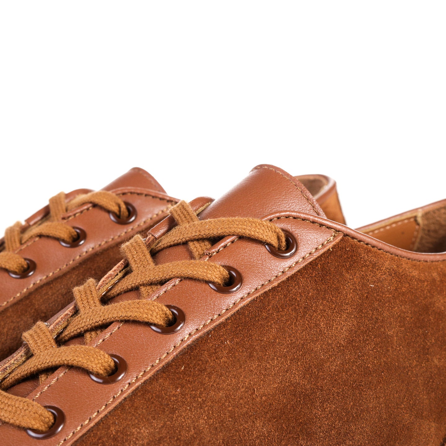 REPRODUCTION OF FOUND ITALIAN MILITARY SHOE COGNAC