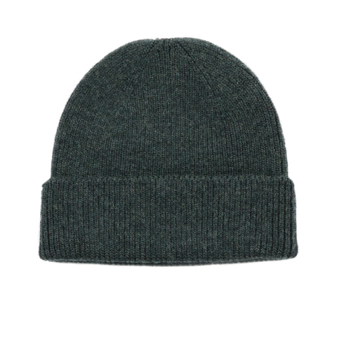 ROTOTO WASHABLE MERINO SEAMLESS BEANIE FOREST GREEN