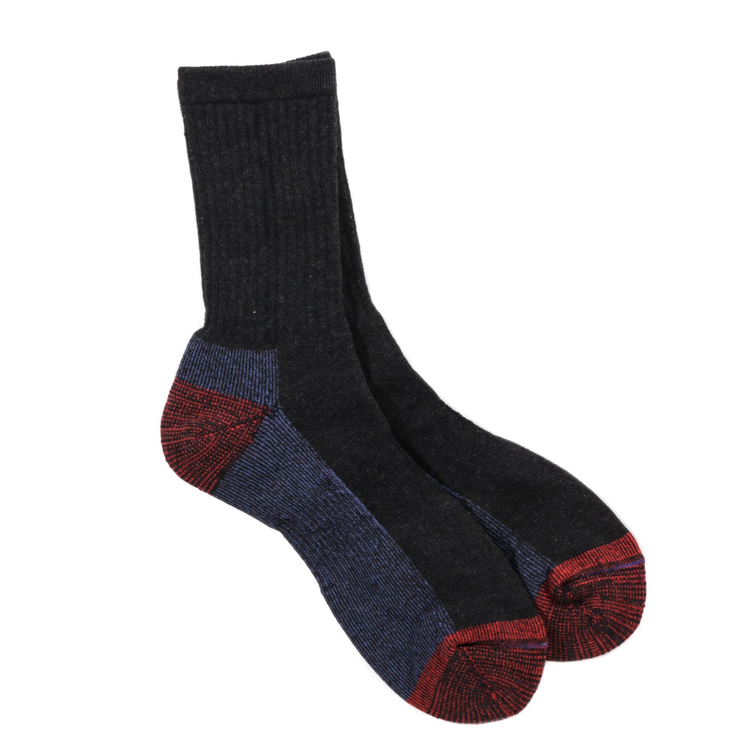 ROTOTO DOUBLE FACE MERINO PILE SOCKS CHARCOAL