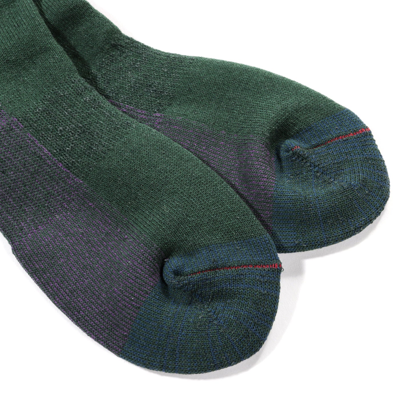ROTOTO DOUBLE FACE MERINO PILE SOCKS D.GREEN