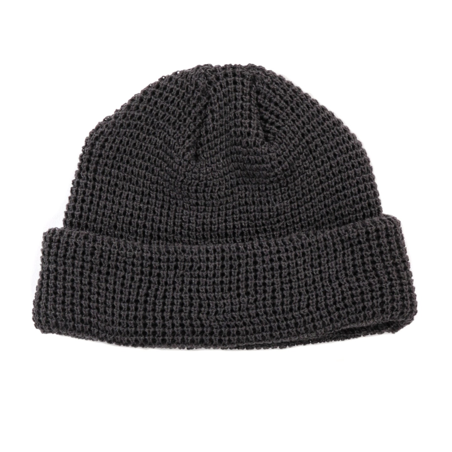 ROTOTO WAFFLE WATCH CAP CHARCOAL