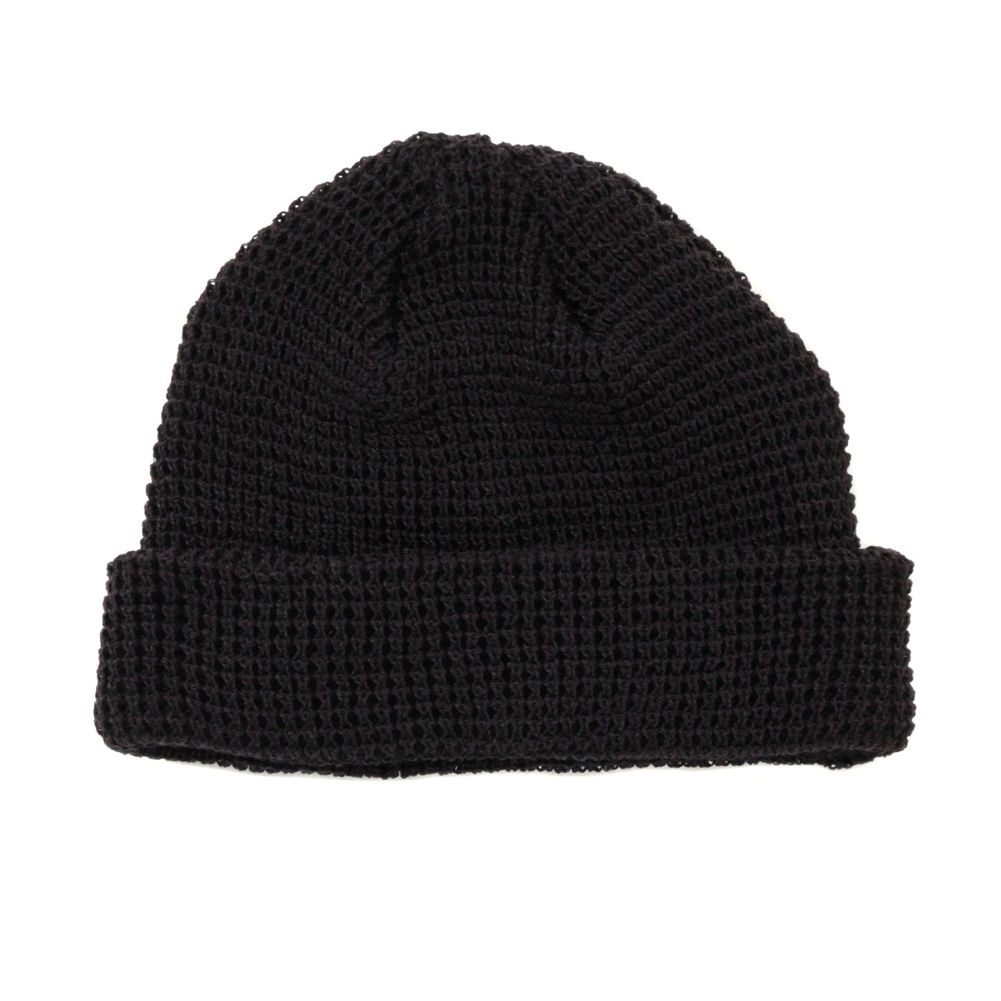 ROTOTO WAFFLE WATCH CAP BLACK