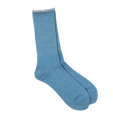 ROTOTO CITY SOCKS L.BLUE / GRAY