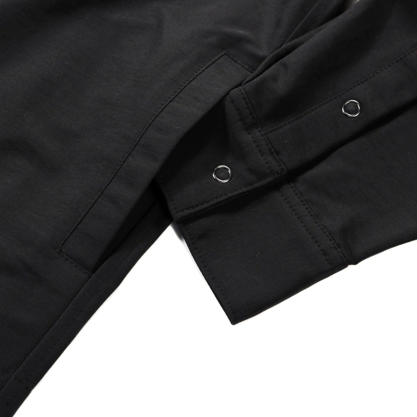 ROUGH DRAFT SHIRT JACKET BLACK