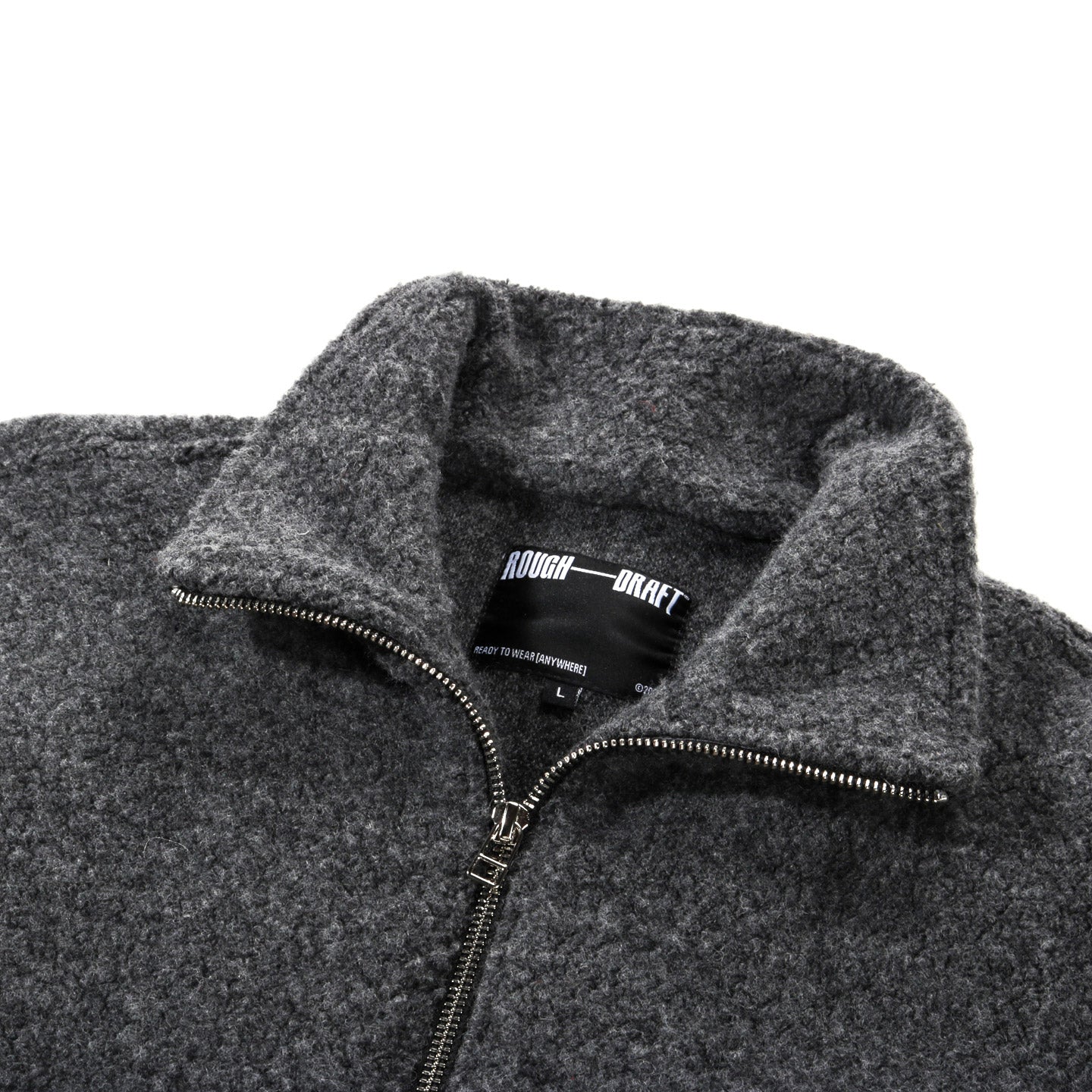ROUGH DRAFT TRAVELER HALF ZIP DARK GREY