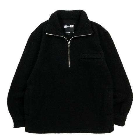 ROUGH DRAFT TRAVELER HALF ZIP BLACK