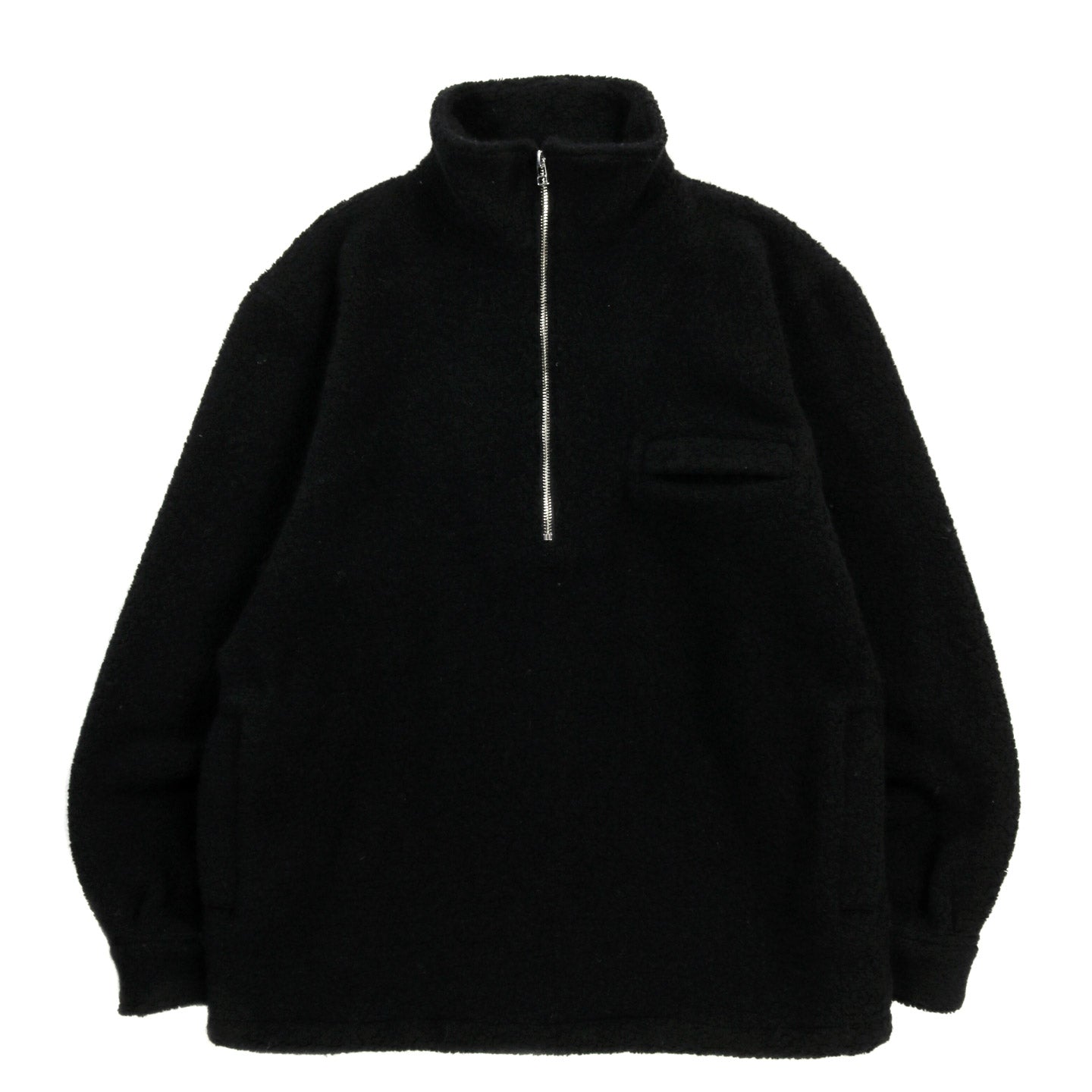 ROUGH DRAFT TRAVELER HALF ZIP BLACK