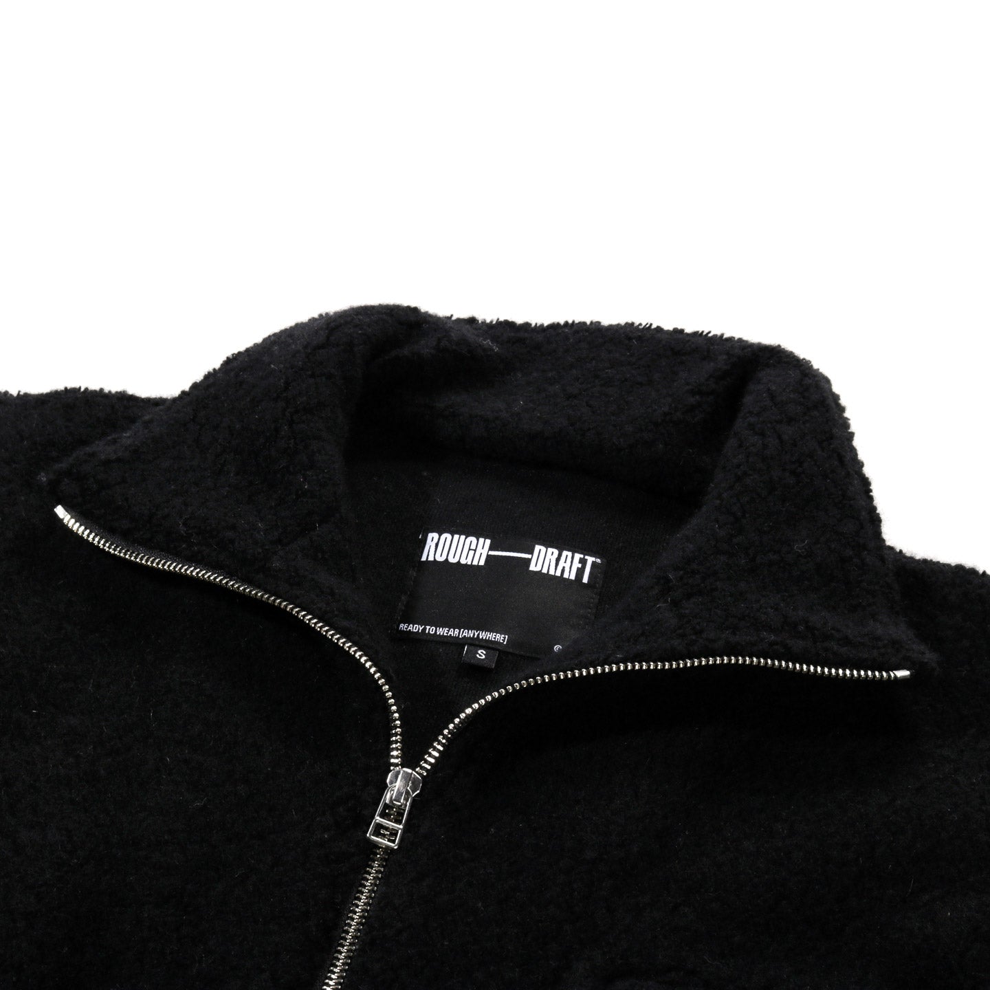 ROUGH DRAFT TRAVELER HALF ZIP BLACK