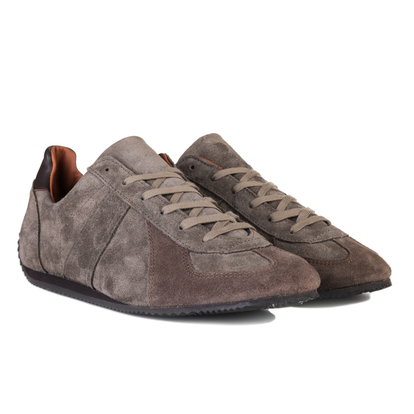 REPRODUCTION OF FOUND GERMAN MILITARY TRAINER DRIVING DARK BEIGE