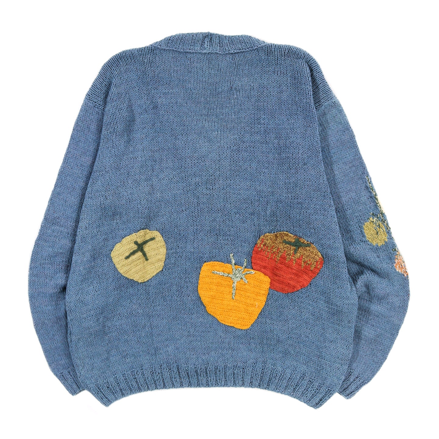 STORY MFG. TWINSUN CARDIGAN PURPLE TOMATOS