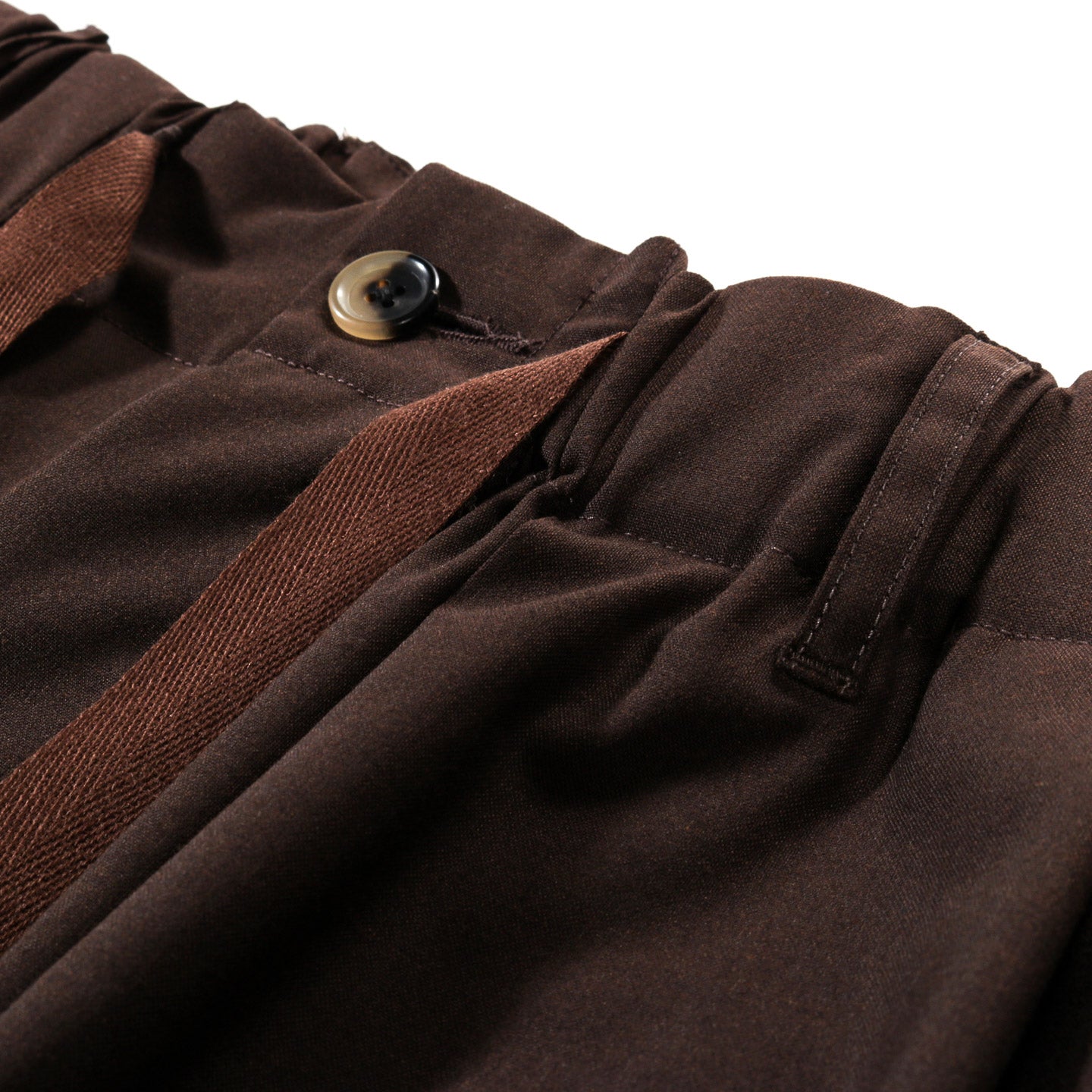 SILLAGE BAGGY TROUSERS BROWN
