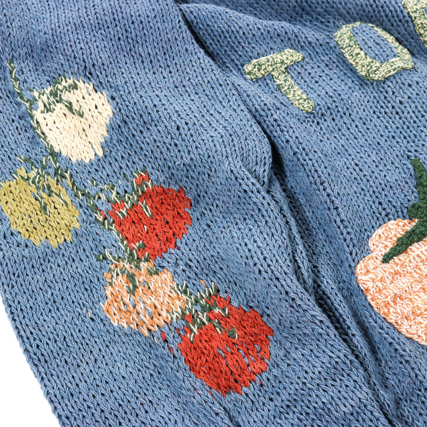 STORY MFG. TWINSUN CARDIGAN PURPLE TOMATOS