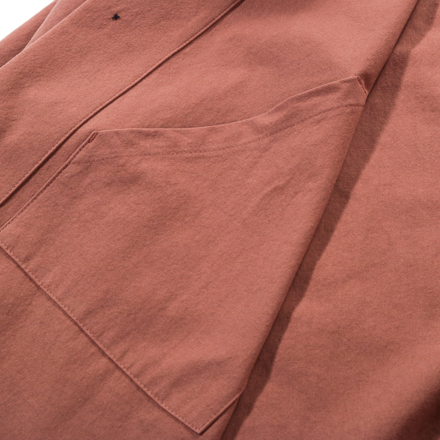 S.K. MANOR HILL TASK SHIRT JACKET LIGHT BROWN ORGANIC COTTON