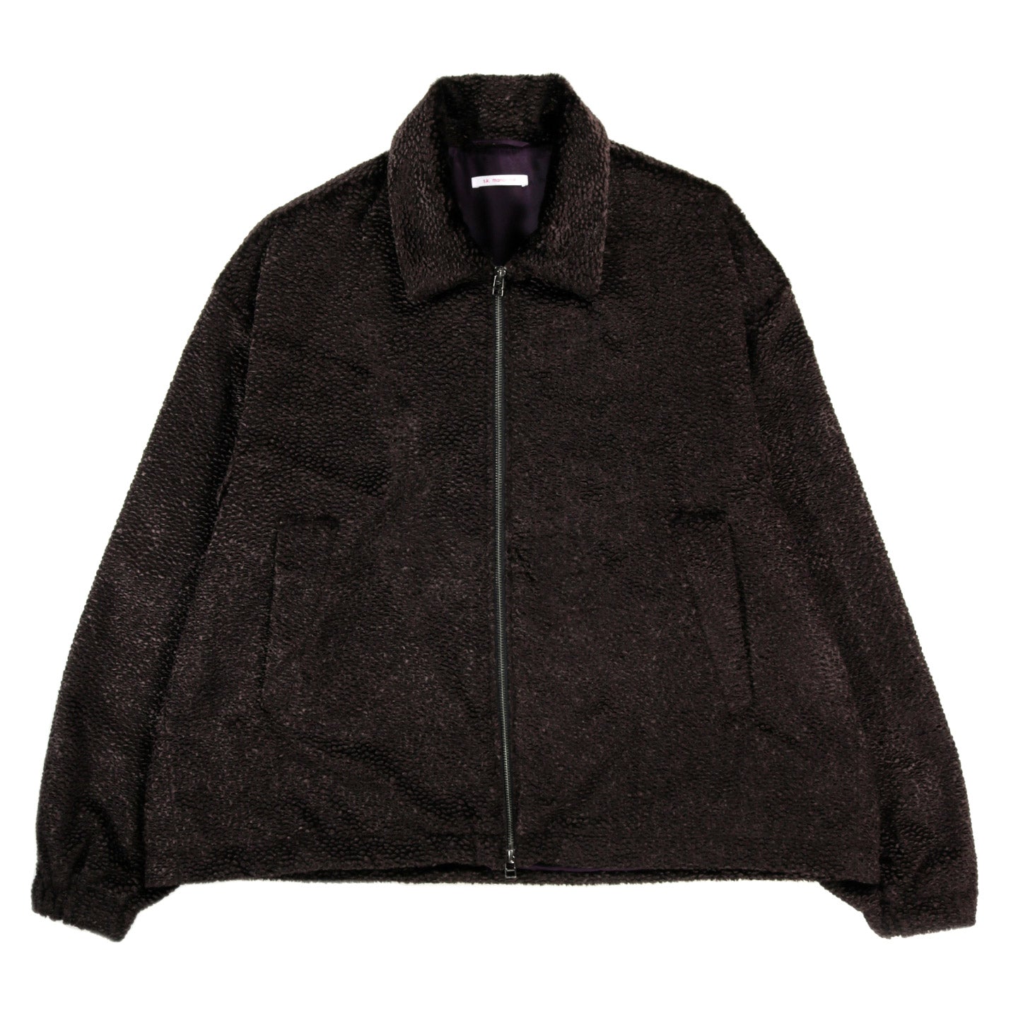 S.K. MANOR HILL FIELD JACKET DARK BROWN BABY PERSIA