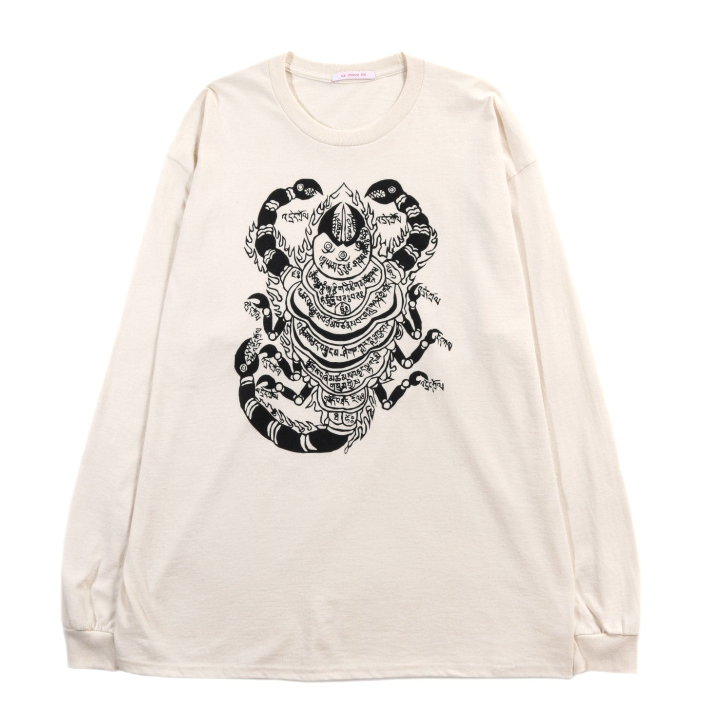 S.K. MANOR HILL SCORPION LS T-SHIRT NATURAL COTTON