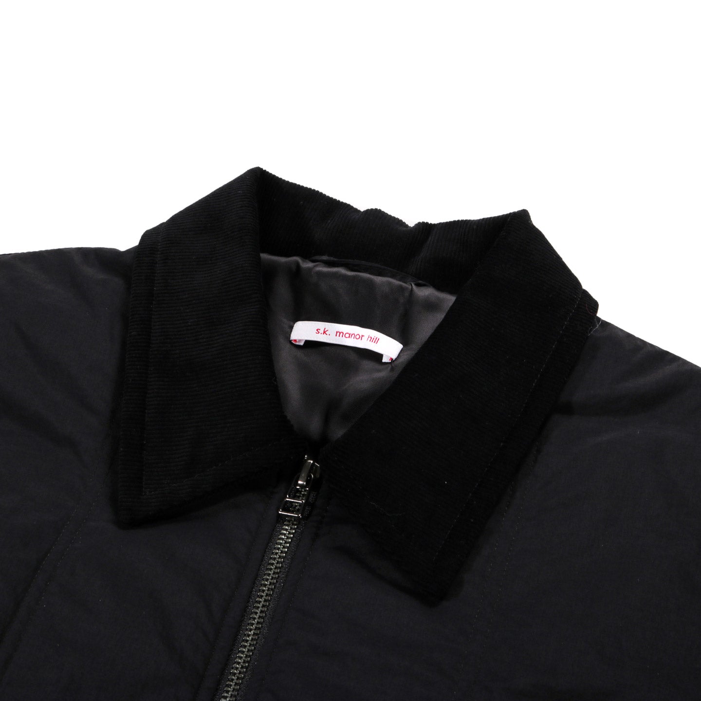 S.K. MANOR HILL BLITZ JACKET BLACK QUILTED REC NYLON WR