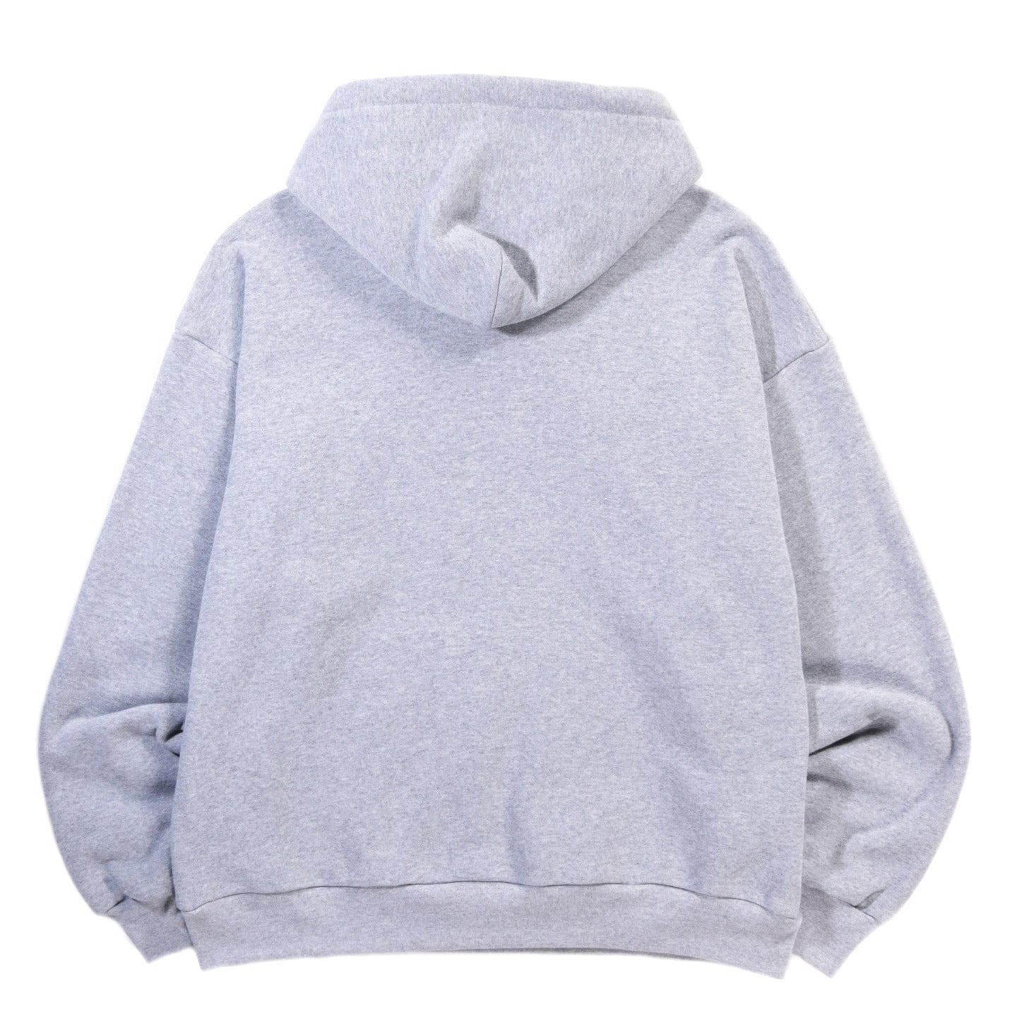 S.K. MANOR HILL REVERSIBLE EVERT HOODIE HEATHER GREY COTTON FLEECE