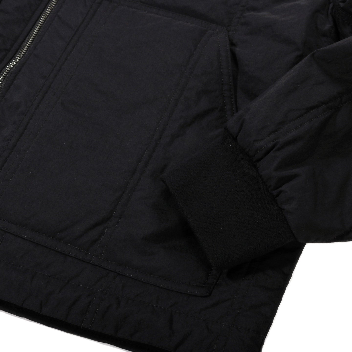 S.K. MANOR HILL BLITZ JACKET BLACK QUILTED REC NYLON WR