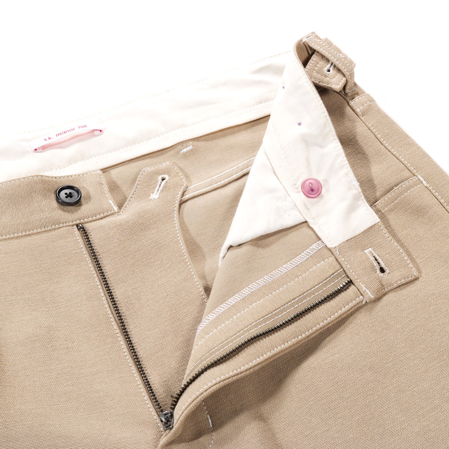 S.K. MANOR HILL RANCH PANT TAN BURLAP COTTON
