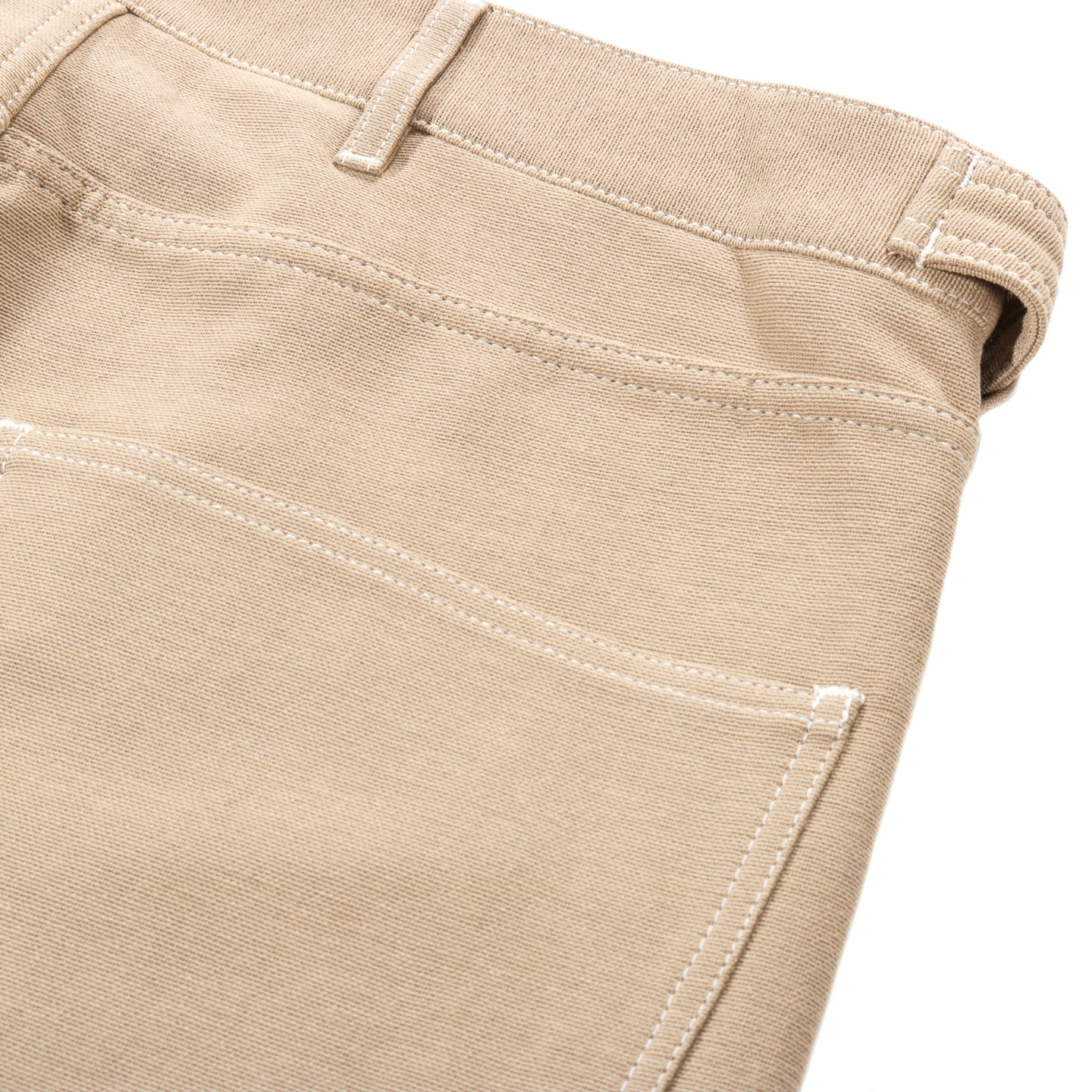 S.K. MANOR HILL RANCH PANT TAN BURLAP COTTON