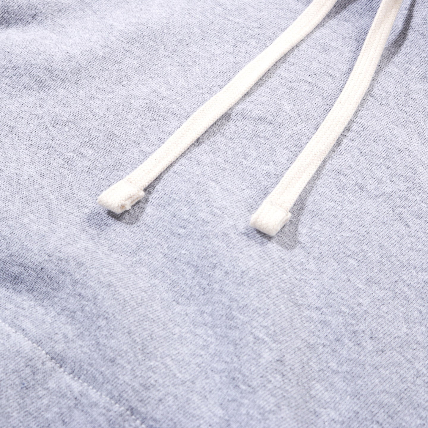 S.K. MANOR HILL REVERSIBLE EVERT HOODIE HEATHER GREY COTTON FLEECE