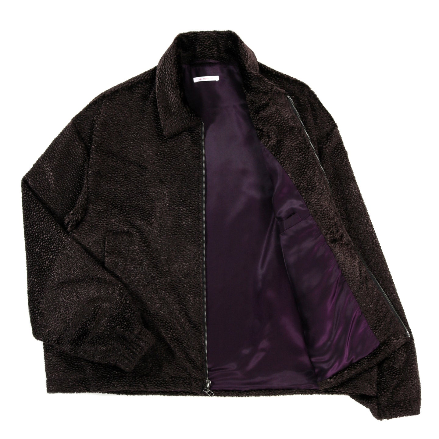 S.K. MANOR HILL FIELD JACKET DARK BROWN BABY PERSIA