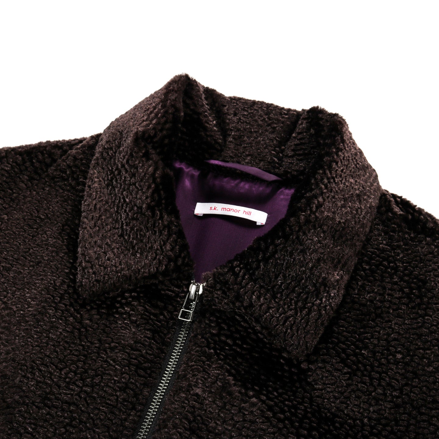S.K. MANOR HILL FIELD JACKET DARK BROWN BABY PERSIA