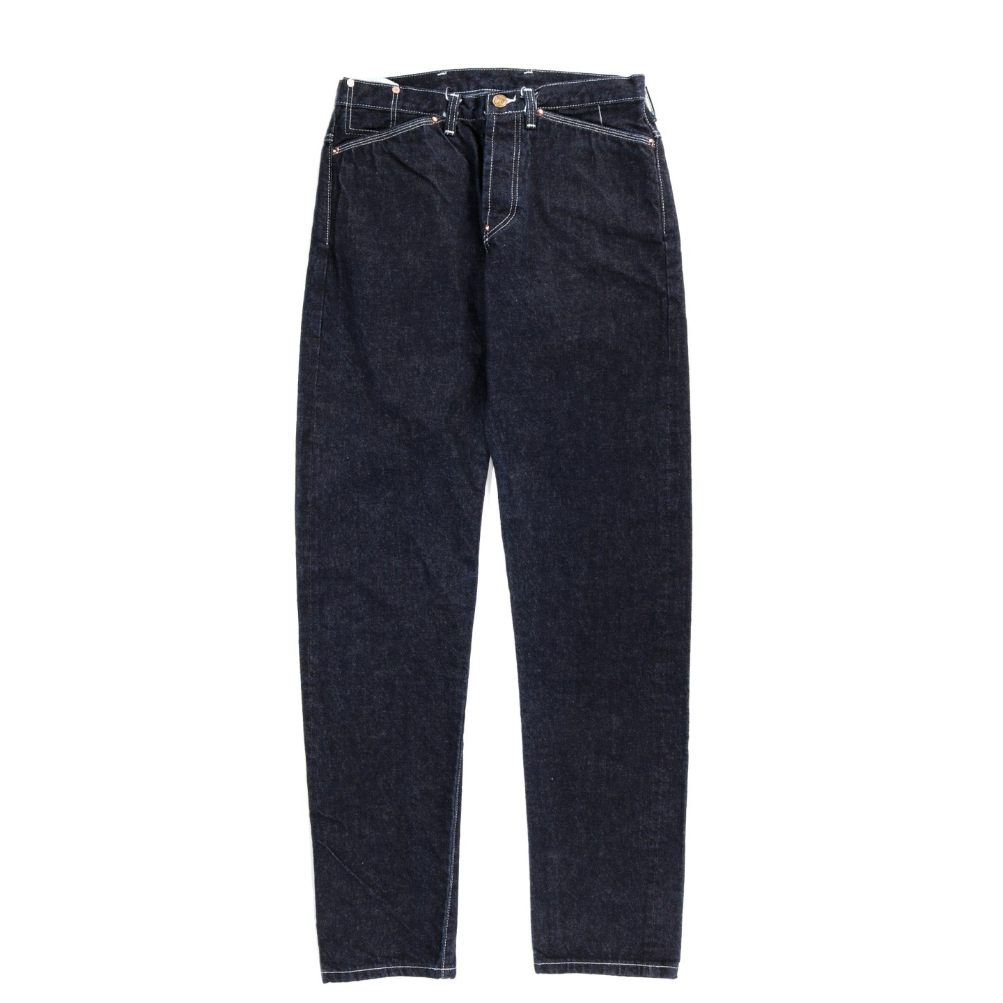 TENDER TYPE 130 TAPERED JEANS 16OZ SELVAGE DENIM RINSED