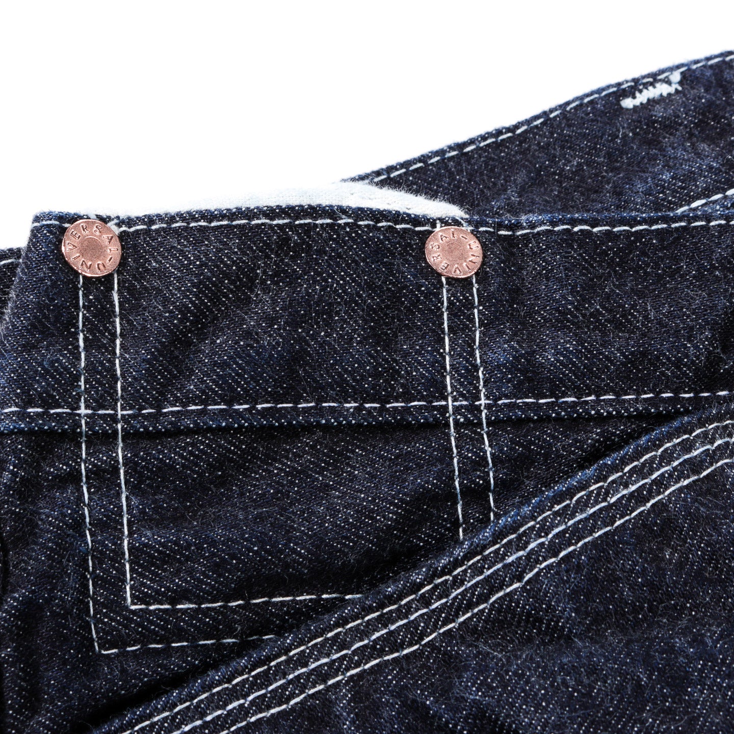 TENDER TYPE 130 TAPERED JEANS 16OZ SELVAGE DENIM RINSED