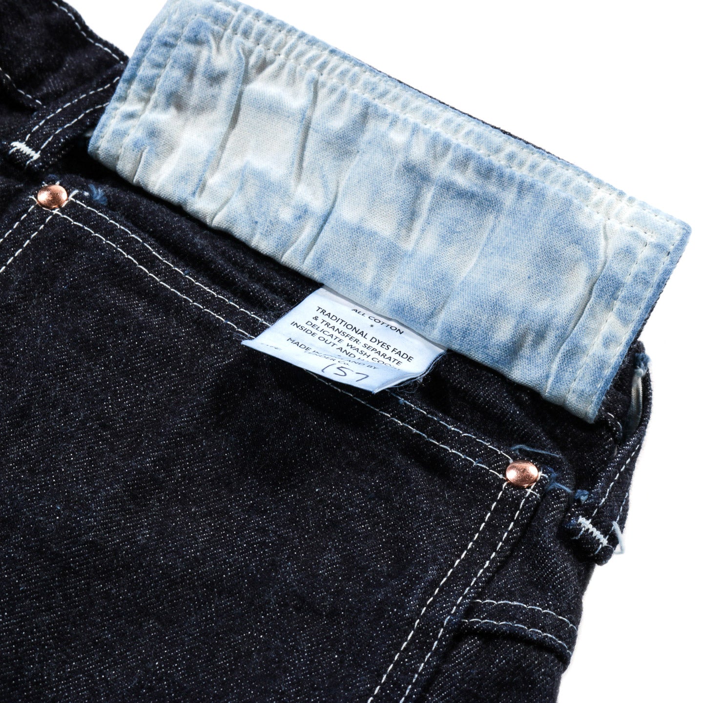 TENDER TYPE 157 TROUSERMAKERS JEANS 16OZ SELVAGE DENIM  RINSED
